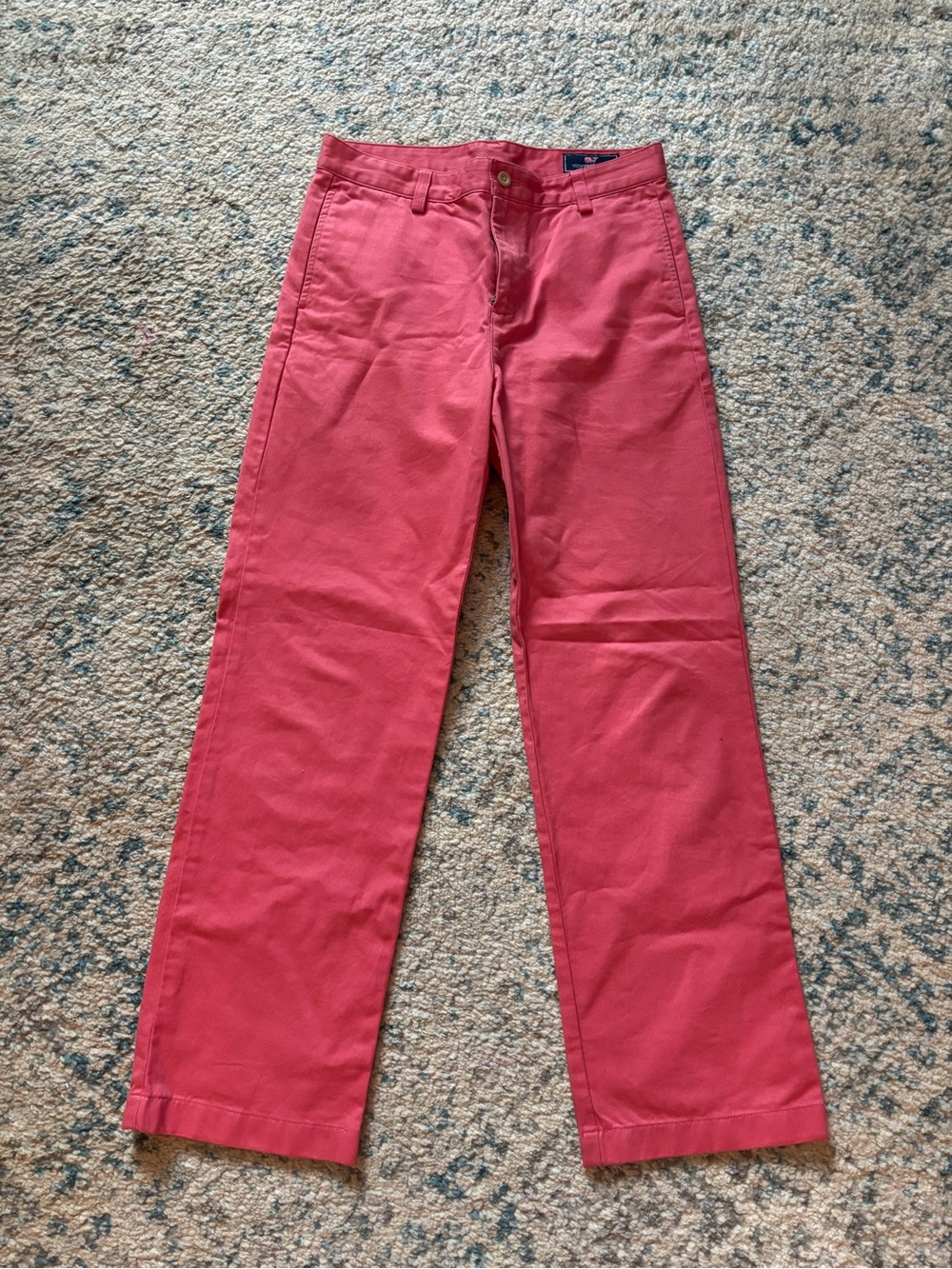 Vineyard Vines Boys Pink Chino Pants